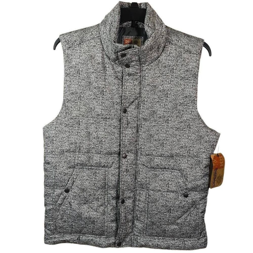 Ruff Hewn Gray Puffer Vest -C